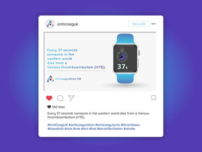 Anticoagulation UK Rebrand - Bespoke assets for infographics, eLearning, leaflets, videos and social media