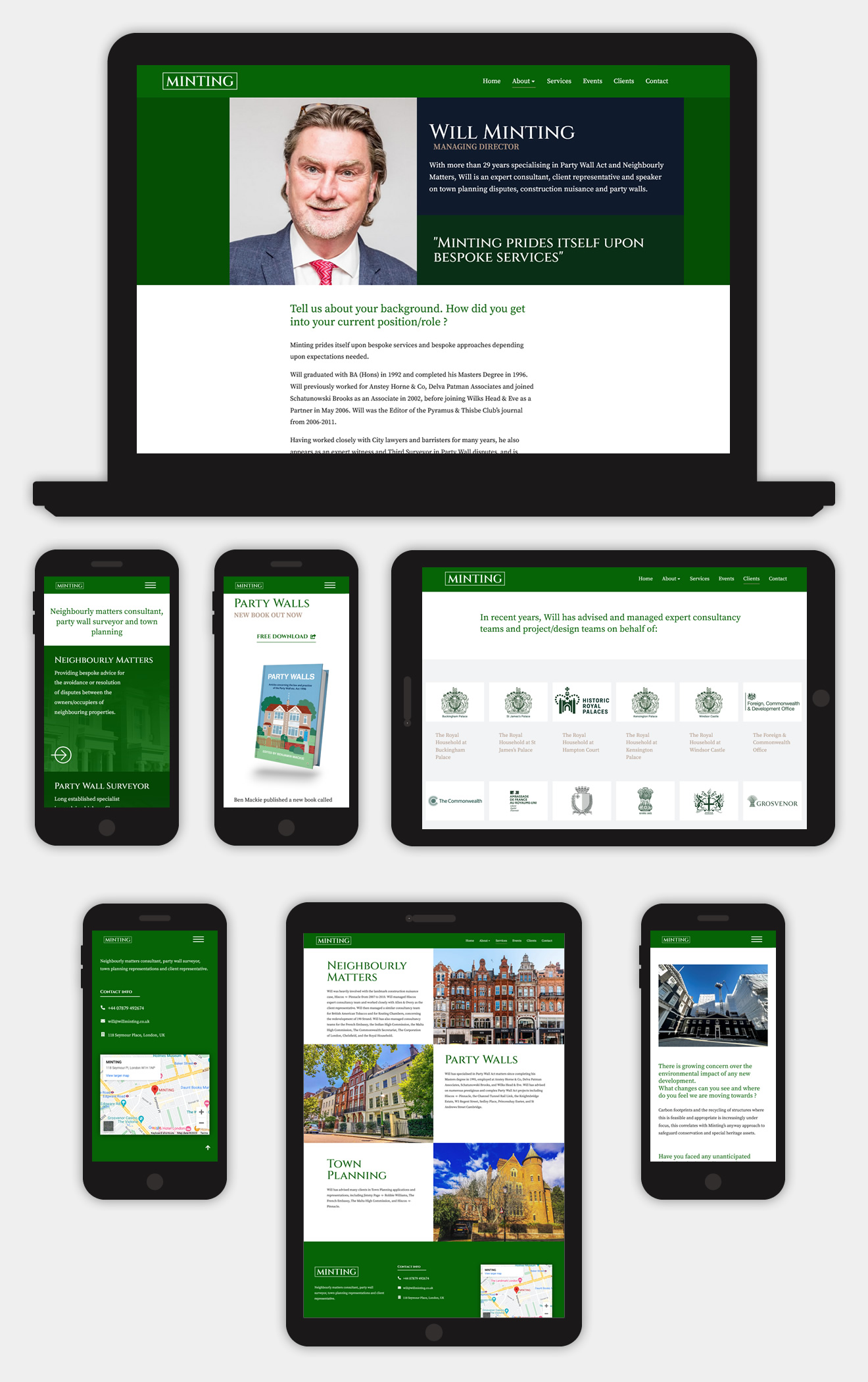 Will Minting | Minting Ltd | Professional responsive website design, development and deployment