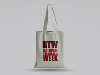 National Thrombosis Week 2023 - Tote Bag Artwork